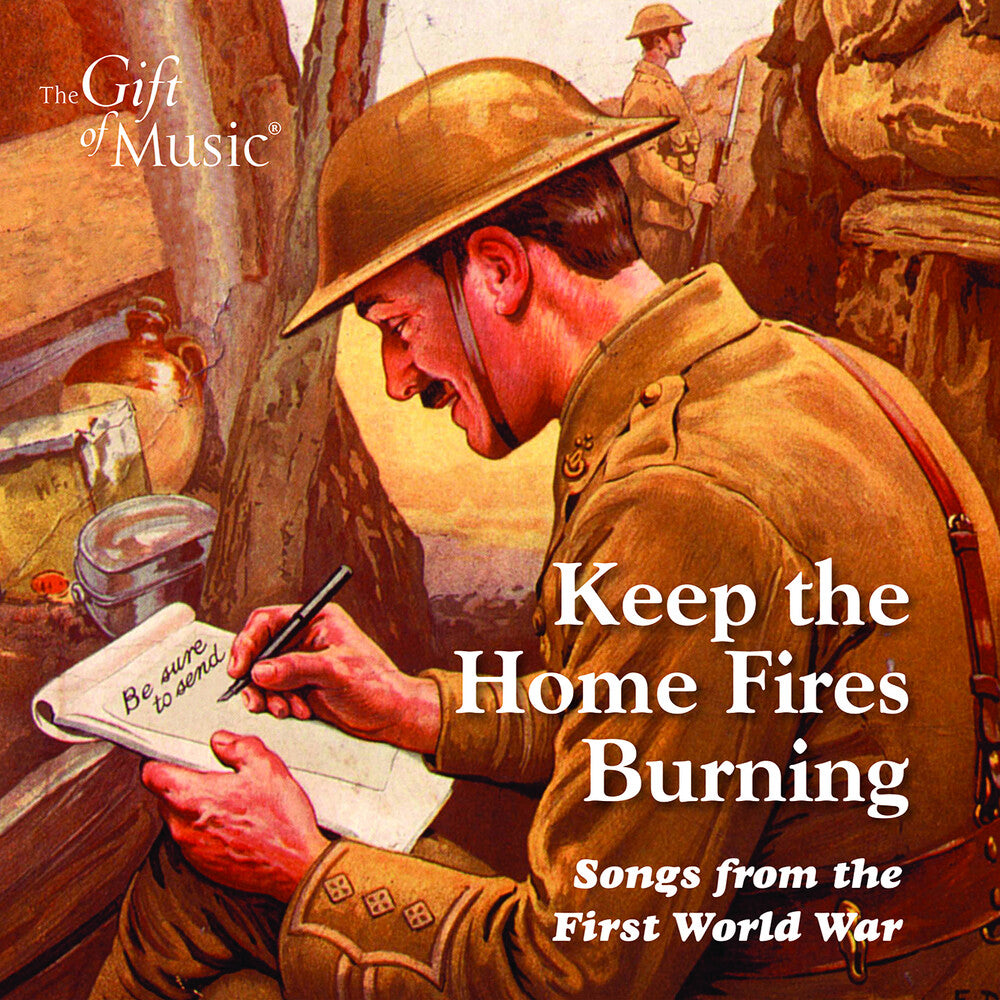 the album cover for Various - Keep The Home Fires Burning