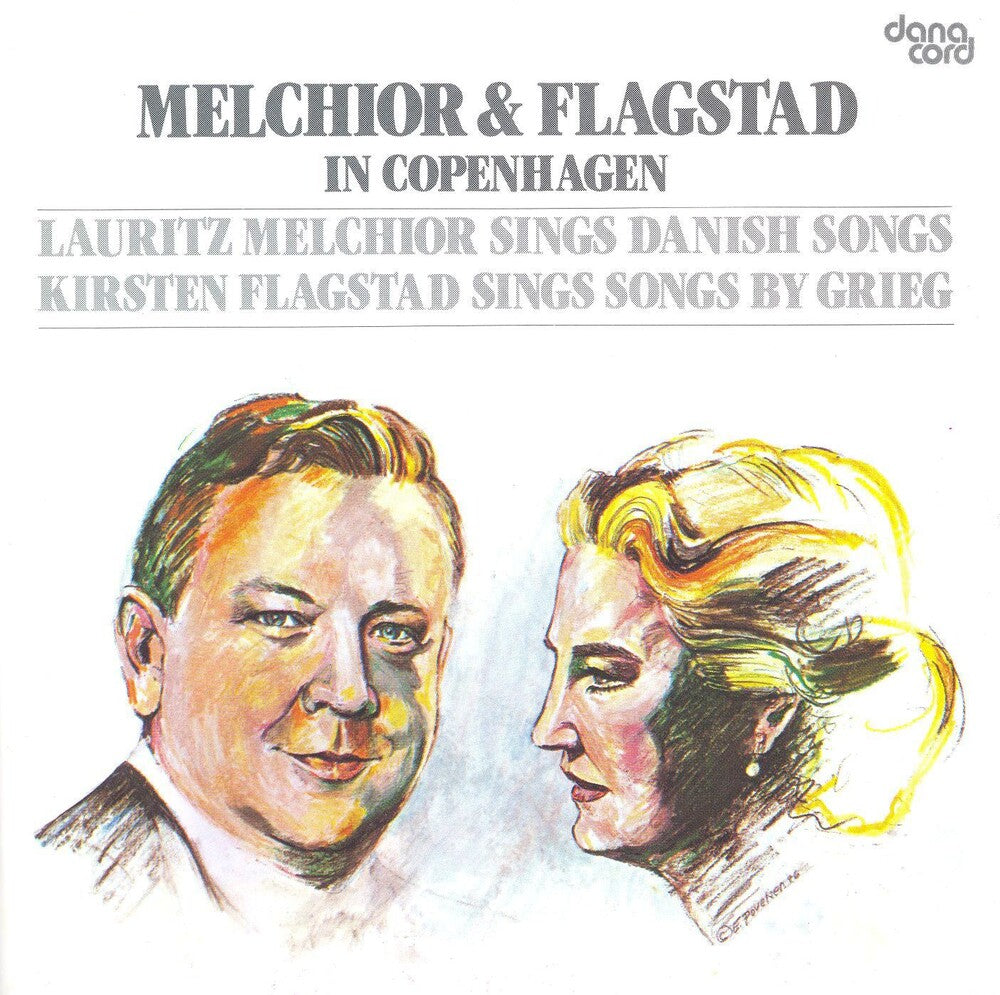the album cover for Melchoir; Flagstad - Melchoir & Flagstad Copenhagen