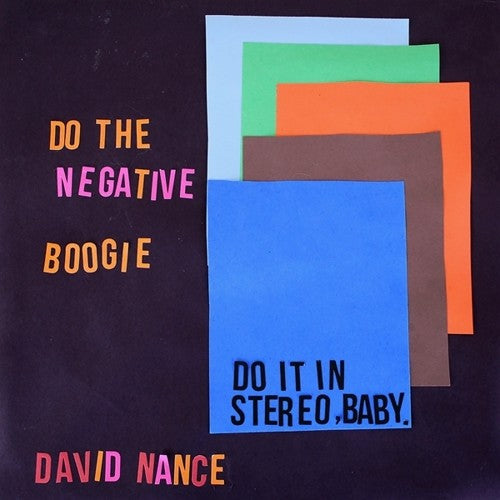 Nance,david - Negative Boogie - Vinyl Record
