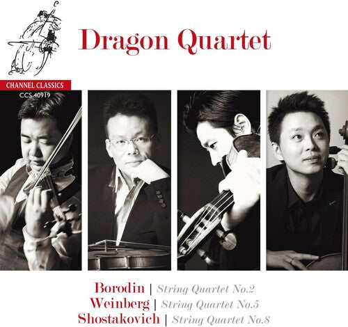 Dragon Quartet - Borodin Shostakovich & Weinberg: String Quartets - Music CD