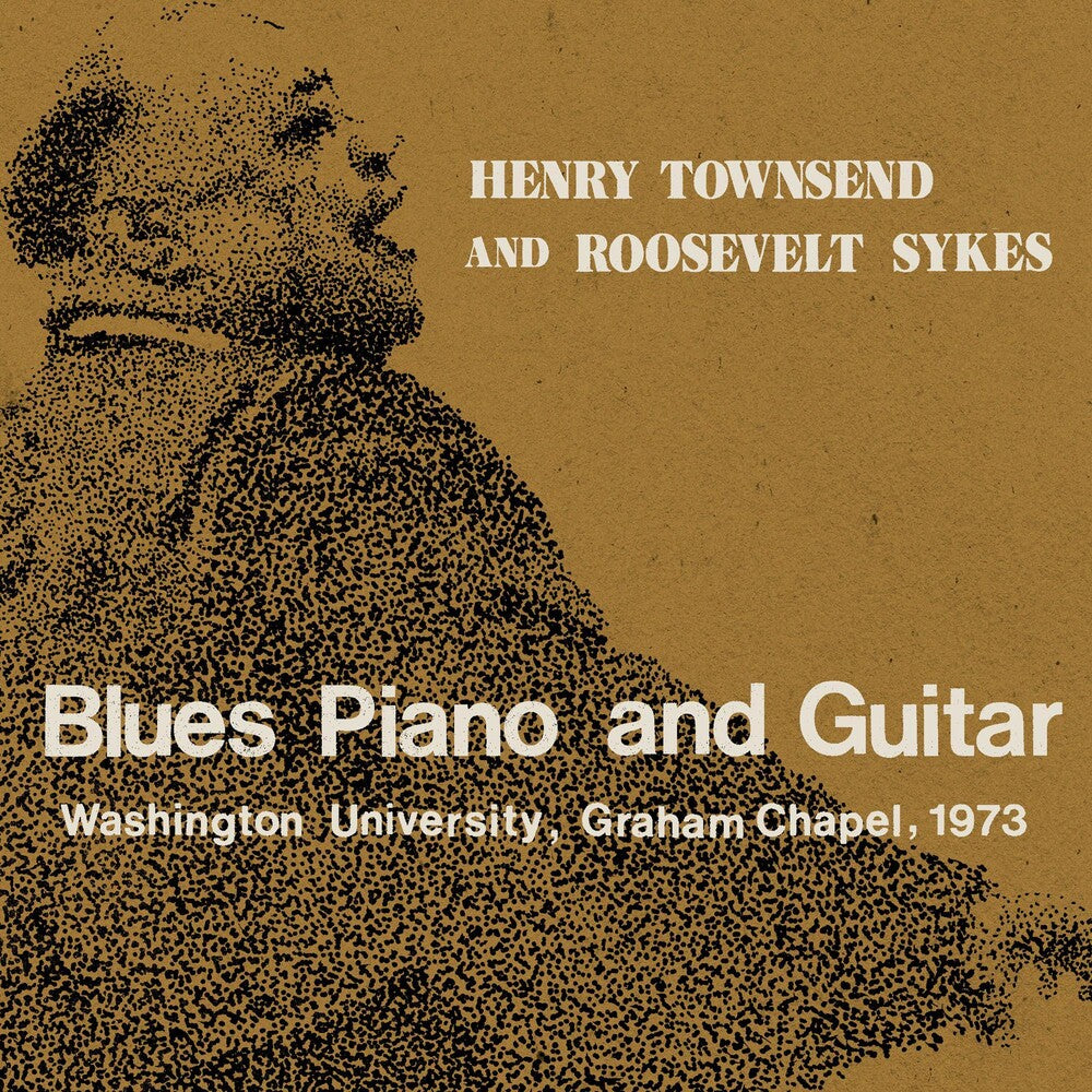 the album cover for Henry Townsend - Blues Piano And Guitar