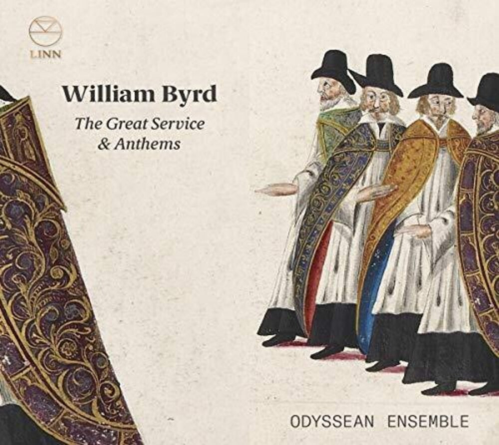 the album cover for Byrd / Odyssean Ensemble / Wilson - Great Service & Anthems