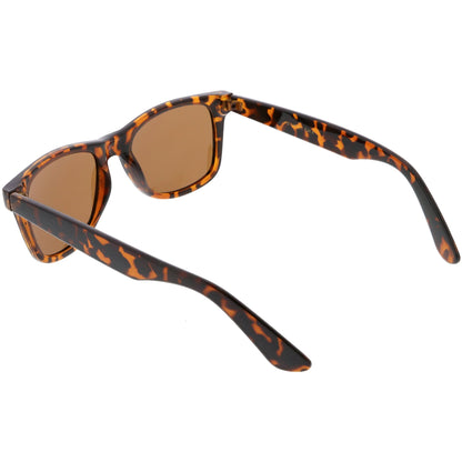 Classic Unisex Polarized Lens Horned Rim Sunglasses A840