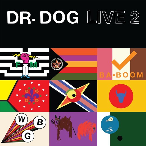 Dr Dog - Live 2 Vinyl Record