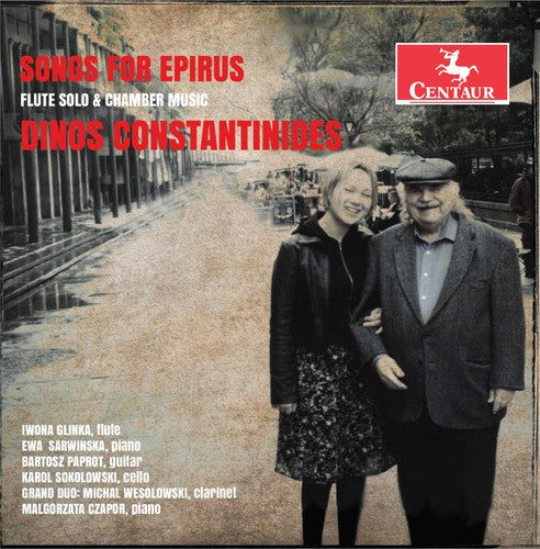 the album cover for Constantinides / Glinka - Dinos Constantinides: Songs for Epirus