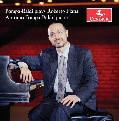 the album cover for Antonio Pompa-Baldi - Popmpa-Baldi Plays Roberto Piana