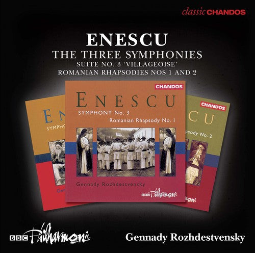 Enescu / Bbc Philharmonic Orchestra - Enescu: The Three Symphonies - Music CD