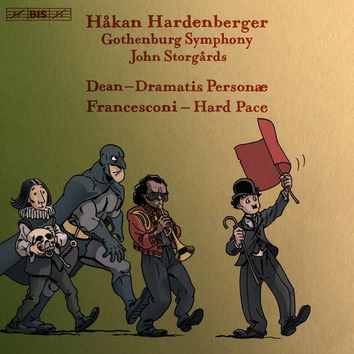 the album cover for Hakan Hardenberger - Hakan Hardenberger Plays Dean & Francesconi
