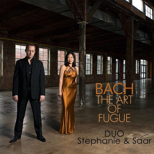 the album cover for J Bach S / Duo Stephanie - Bach: The Art of Fugue