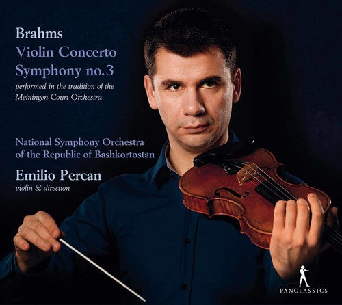 Brahms / Percan - Brahms: Violin Concerto & Symphony No. 3 - Music CD