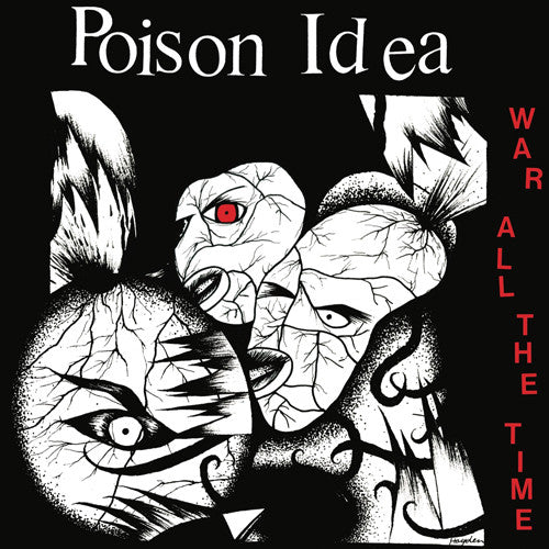 Poison Idea - War All The Time [Red] Vinyl Record