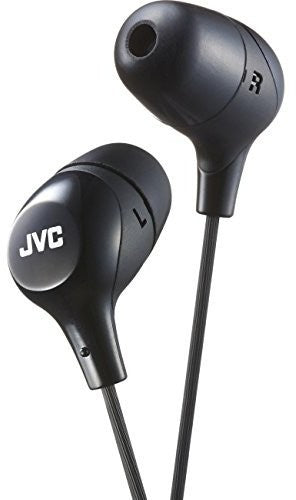 Jvc Hafx38mb Marshmallow Earphones Mic Remote Blck - Jvc Hafx38mb Marshmallow Earphones Mic Remote Blck - Headphones