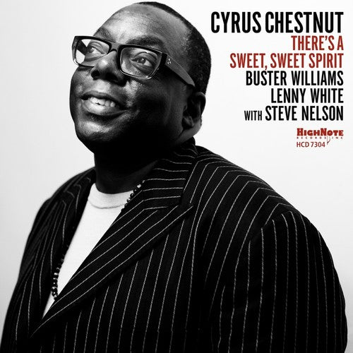 the album cover for Cyrus Chestnut - There's A Sweet Sweet Spirit