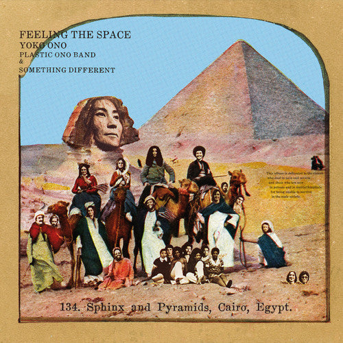 the album cover for Yoko Ono - Feeling The Space