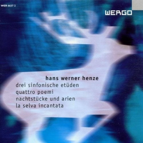 Henze / Ruzicka / Ndr Sinfonie Orchestra - 2 Symphonic Etudes / 4 Poems / Nachtstucke & Arien - Music CD