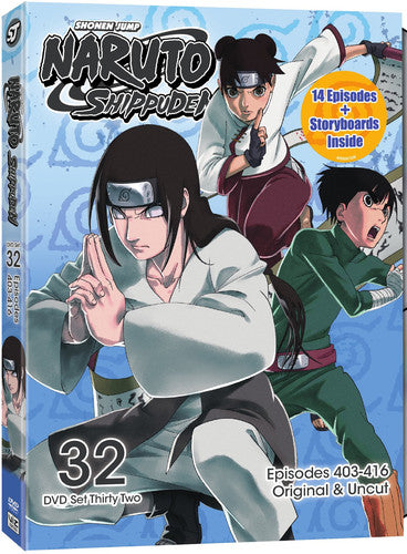 Naruto Shippuden Uncut Set 32 - Naruto Shippuden Uncut Set 32 - DVD