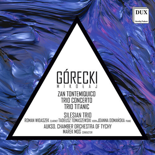 Gorecki / Silesian Trio - Zan Tontemiquico - Music CD