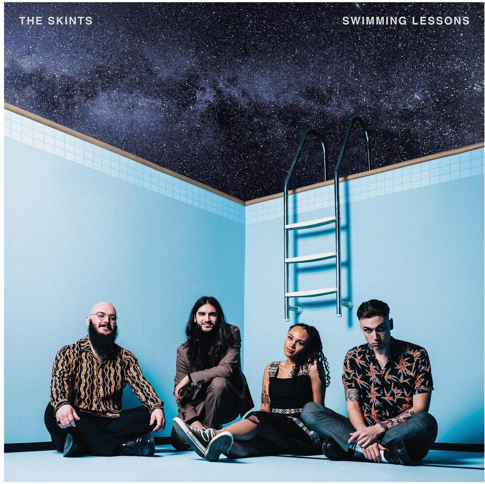 the album cover for Skints - Swimming Lessons