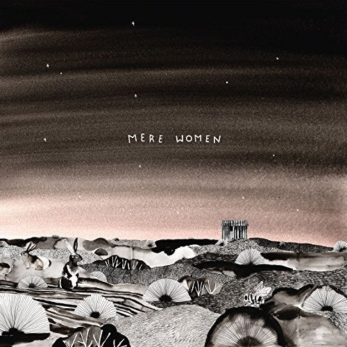 the album cover for Mere Women - Big Skies