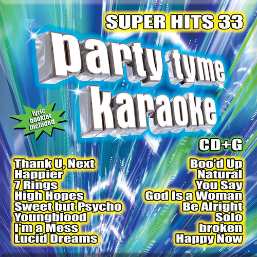 Party Time Karaoke - Super Hits 33 - Music CD