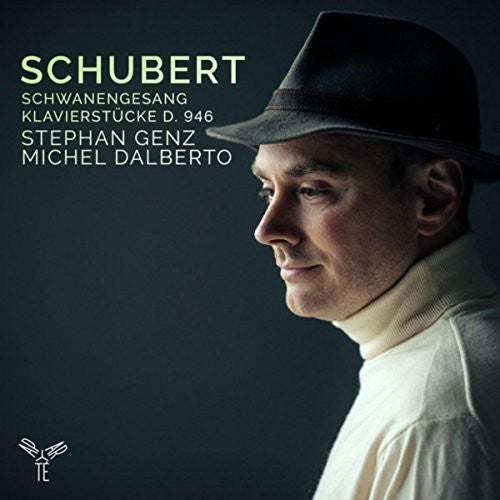the album cover for Schubert / Stephan Genz - Schubert: Schwanengesang, Klavierstucke