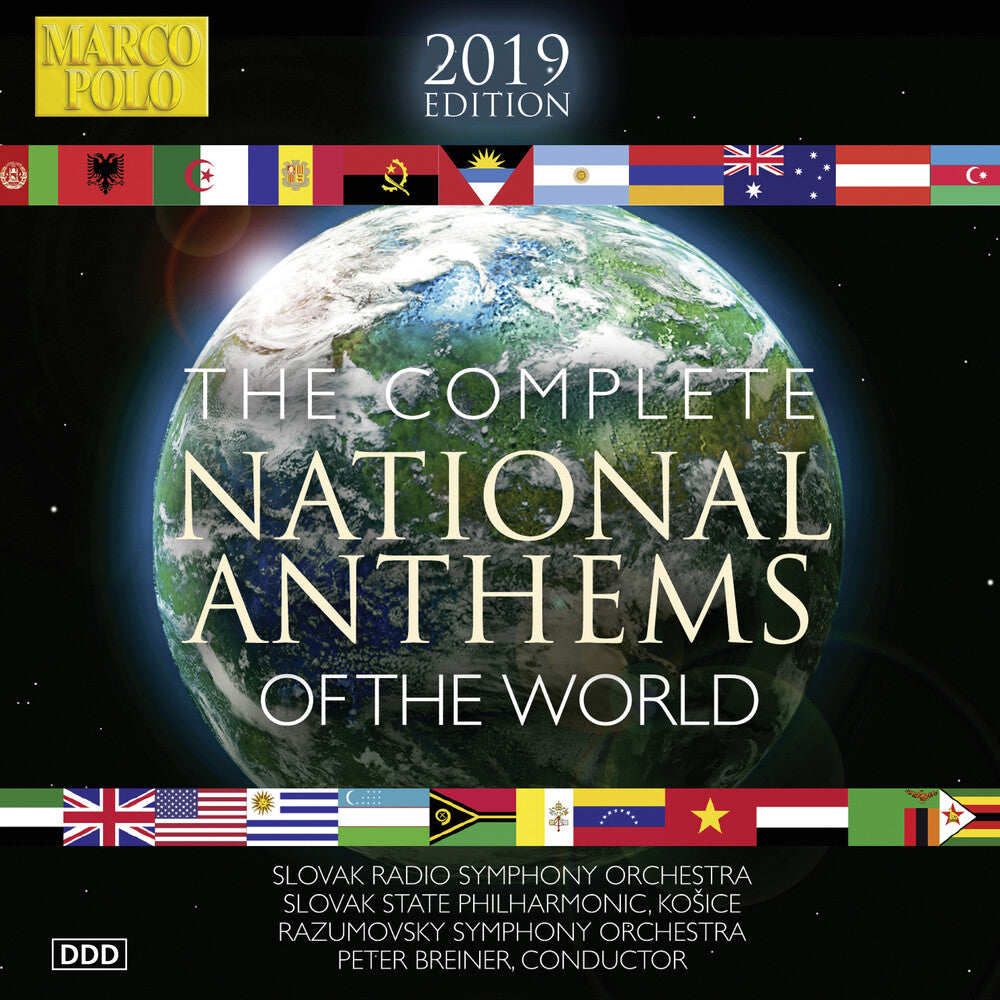 the album cover for National Anthems Of World / Various - National Anthems of World