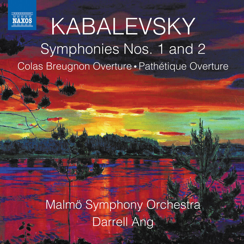 the album cover for Kabalevsky / Malmo Symphony Orchestra - Symphonies 1 & 2