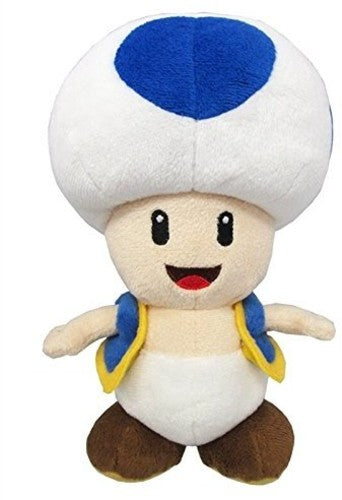 Little Buddy Blue Toad 8 Plush - Little Buddy Blue Toad 8 Plush - Collectibles