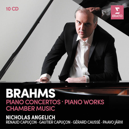 Angelich,nicholas - Brahms Piano Concertos Piano Works - Violin - Music CD