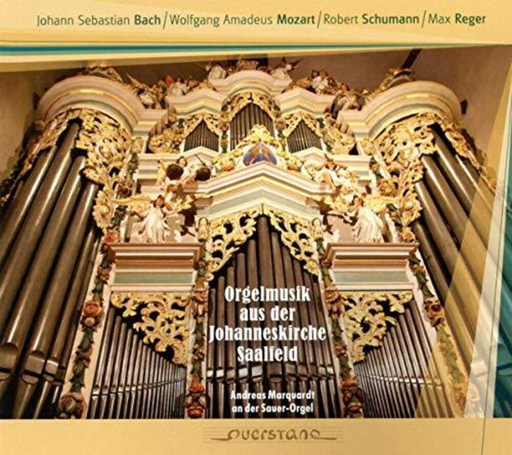 the album cover for Mozart / Marquardt - Johanneskirche Saalfeld