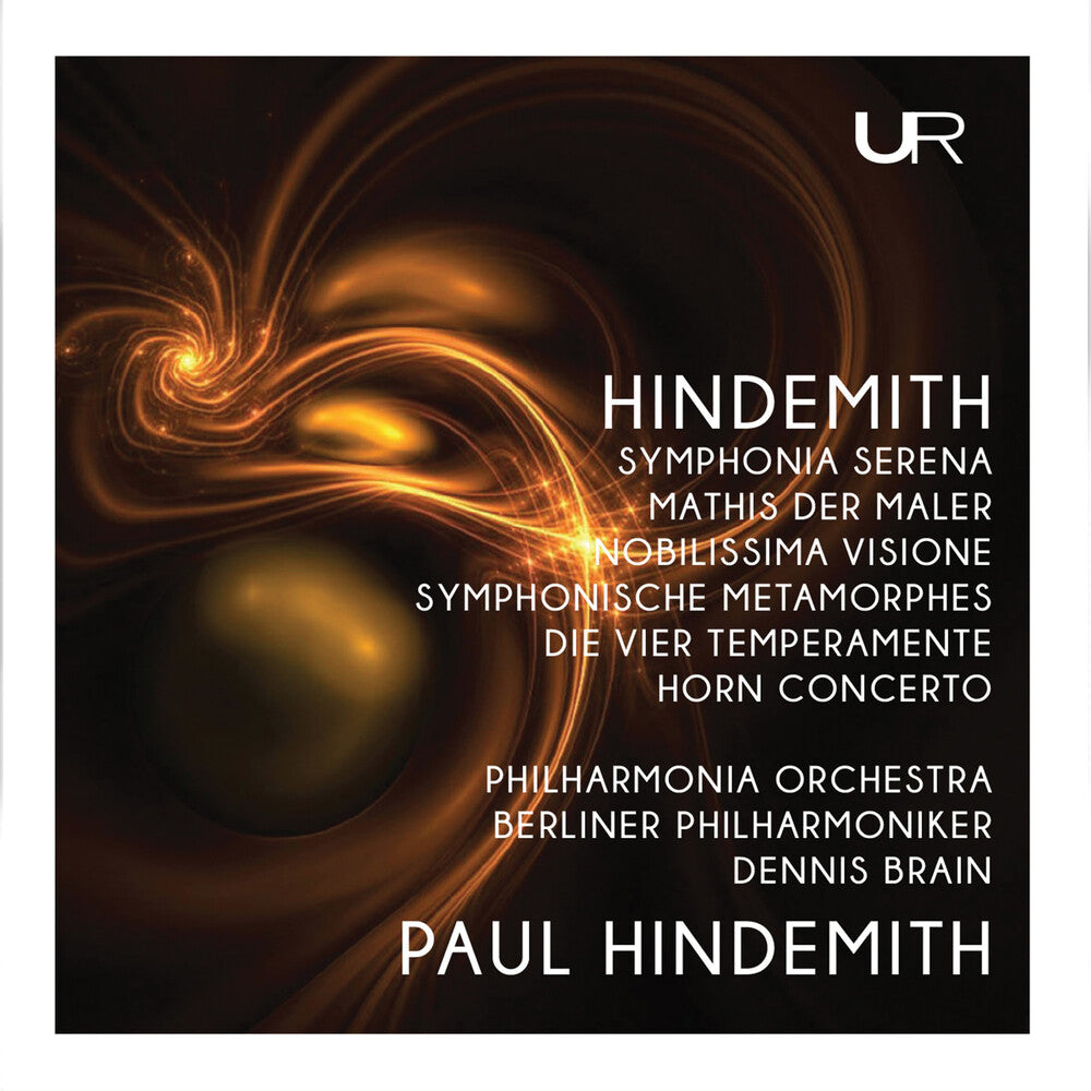 the album cover for Hindemith / Berliner Philharmoniker - Hindemith Conducts Hindemith