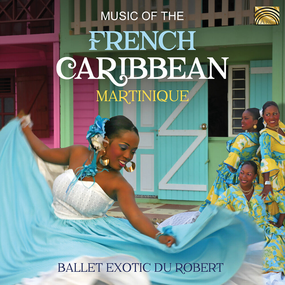 the album cover for Music Of The French Caribbean / Various - Music of the French Caribbean