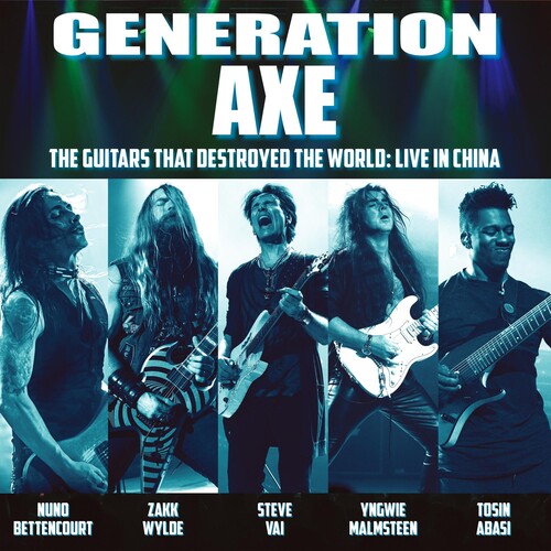 Steve Vai - Generation Axe: Guitars That Destroyed That World - Live in China Vinyl Record