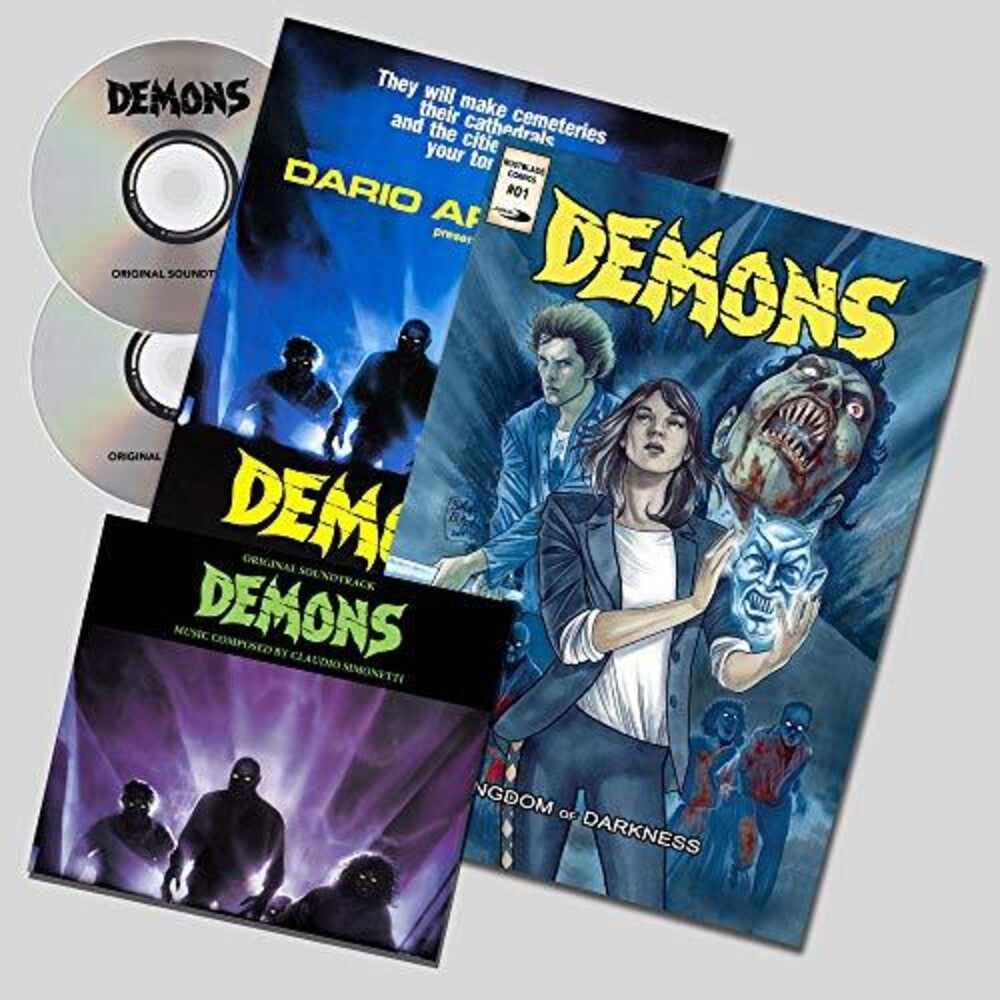 the album cover for Simonetti, Claudio - Demons (Comc) [Limited Edition] (Post) (Spec)
