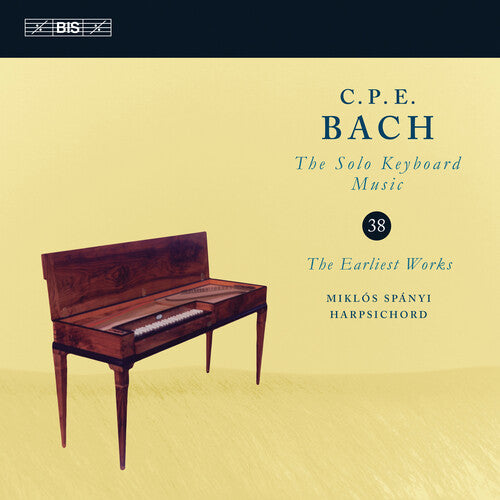 Bach,c.p.e / Spanyi - Solo Keyboard Music 38 - Music CD