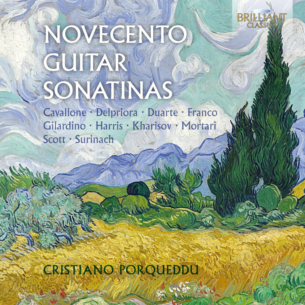 the album cover for Novecento Guitar Sonatinas / Various 4pk - Novecento Guitar Sonatinas