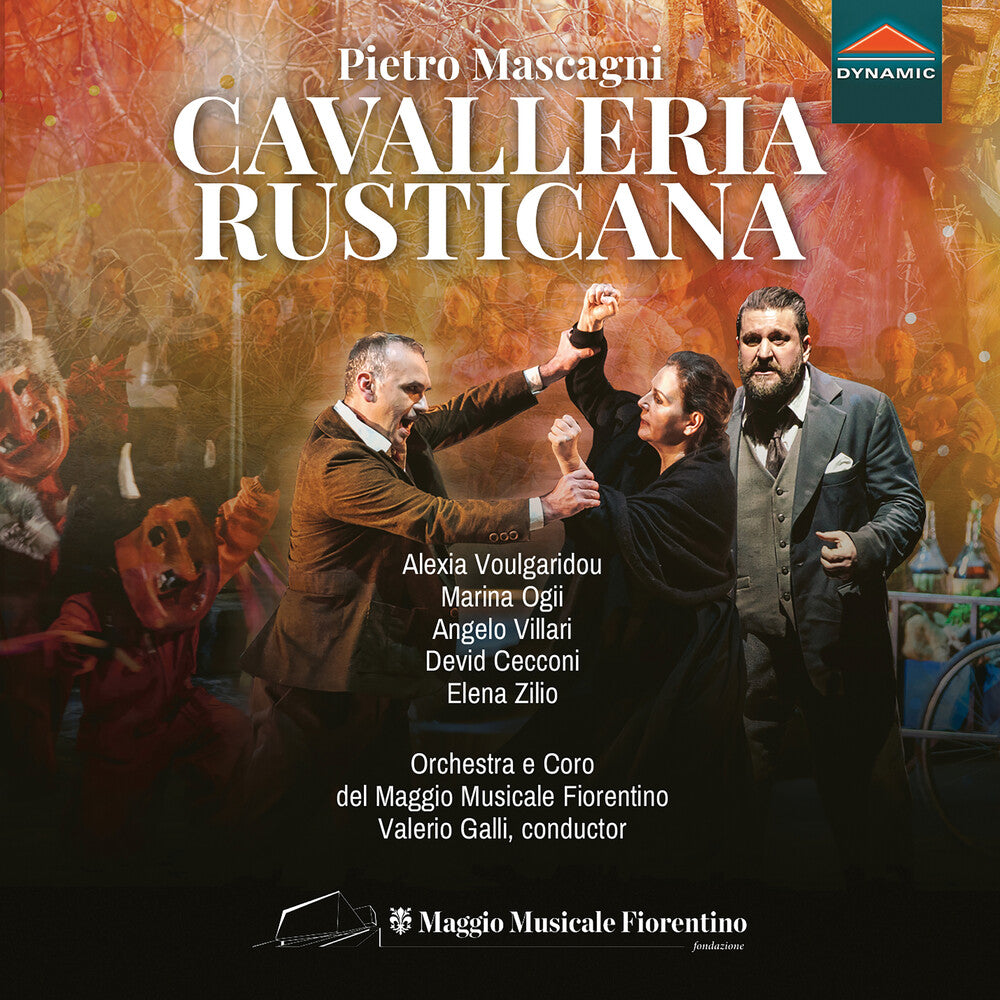 the album cover for Mascagni / Voulgaridou / Pagliai - Cavalleria Rusticana