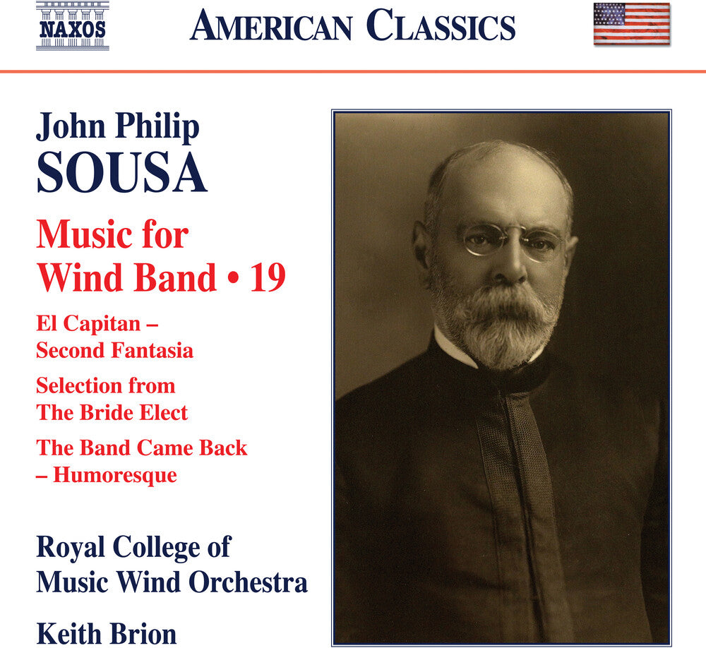 the album cover for Sousa / Royal College Of Music Wind Orch / Brion - Music for Wind Band 19
