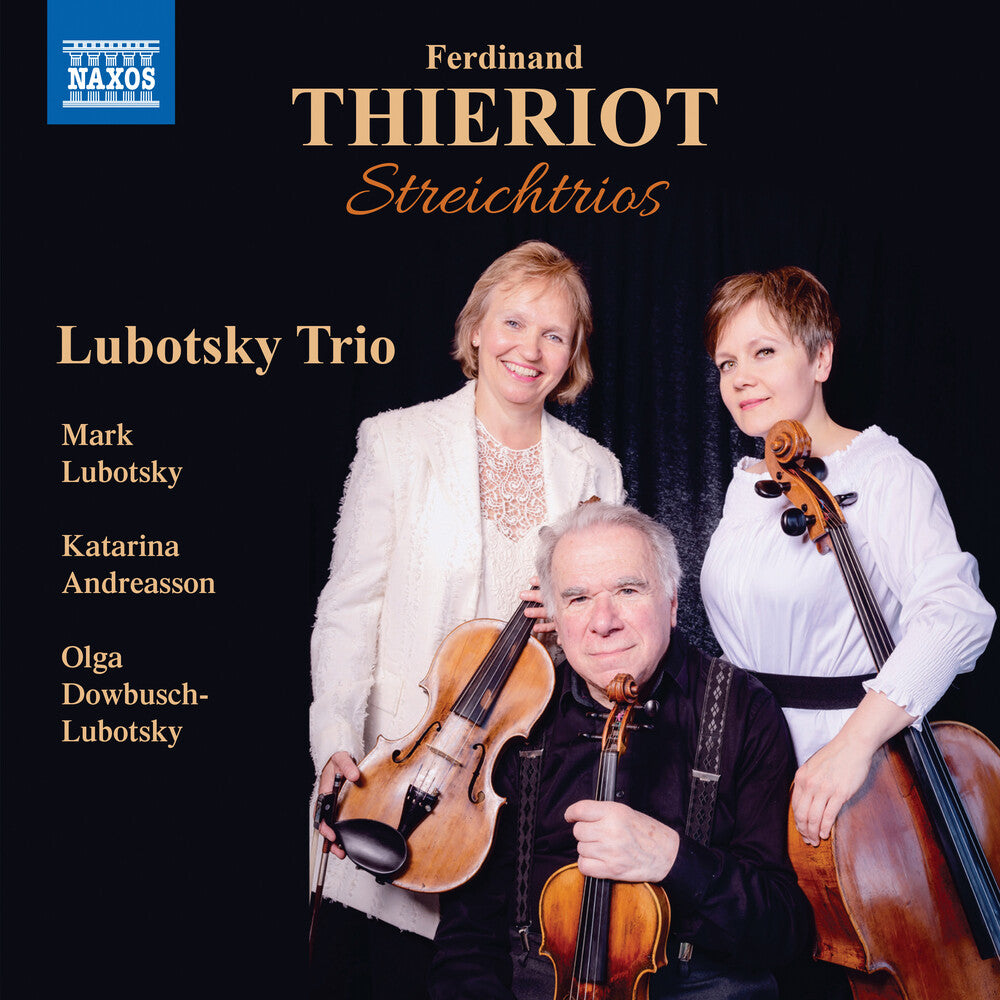 the album cover for Thieriot / Lubotsky Trio - Streichtrios