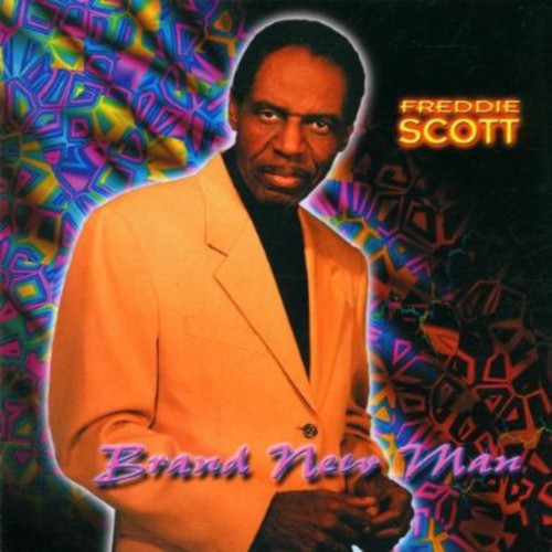 the album cover for Freddie Scott - Brand New Man