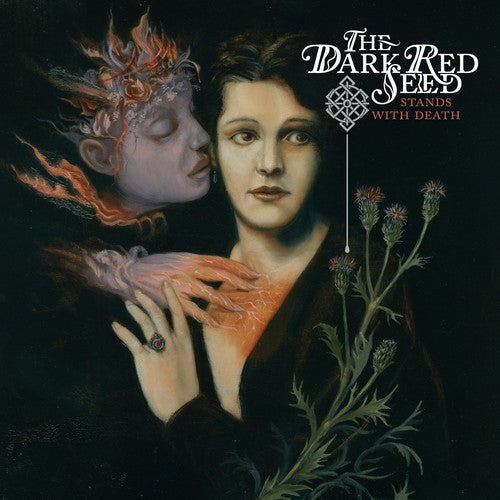 the album cover for Dark Red Seed - Stands With Death [Digipak]