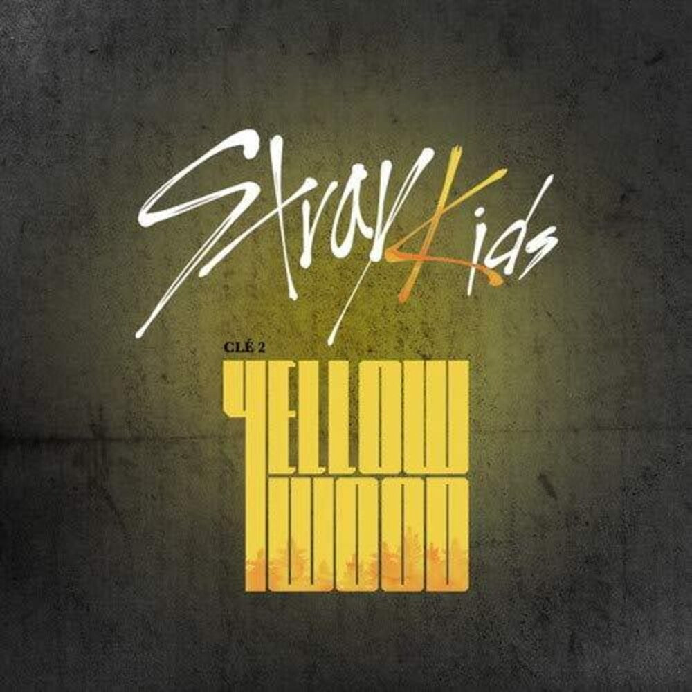 the album cover for Stray Kids - Cle 2: Yellow Wood (Random Cover) (Incl. Photo Book + 3 x QR PhotoCards)