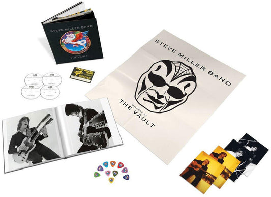 the album cover for Steve Miller Band - Welcome To The Vault [3 CD/DVD Box Set]