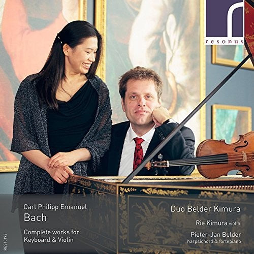 Bach,c.p.e. / Kimura - Complete Works For Keyboard & Violin - Music CD