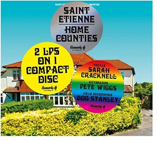 the album cover for Saint Etienne - Home Counties [Digipak]