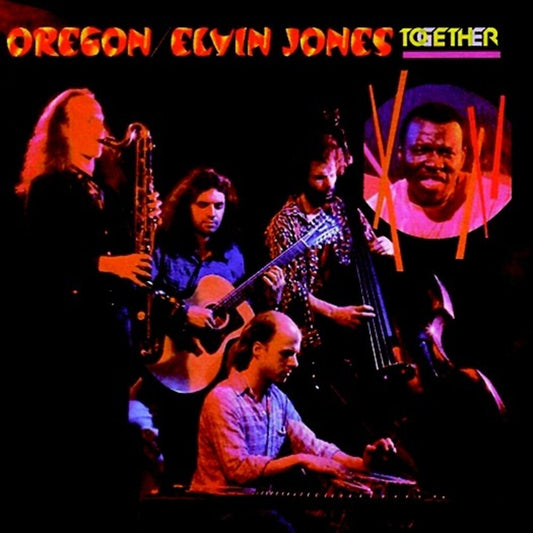 the album cover for Oregon / Elvin Jones - Together