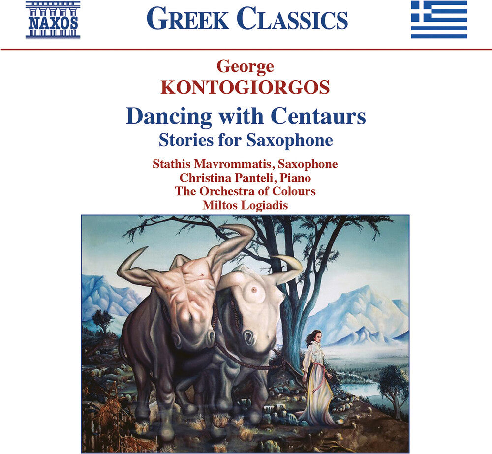 the album cover for Kontogiorgos / Logiadis / Panteli - Dancing with Centaurs