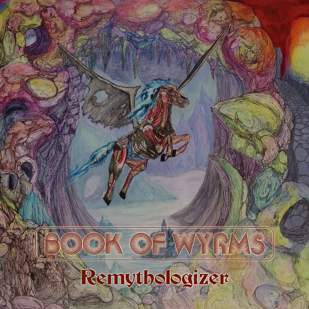 the album cover for Book of Wyrms - Remythologizer