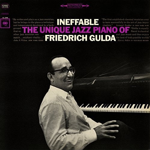 the album cover for FRIEDRICH GULDA - Ineffable: The Unique Jazz Piano of Friedrich Gulda