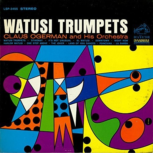the album cover for Claus Ogerman - Watusi Trumpets